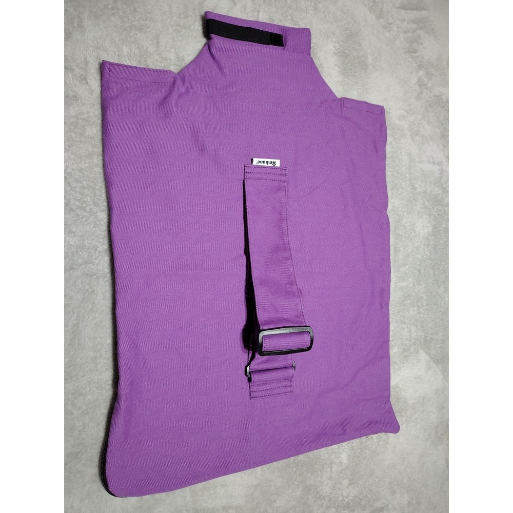 Amkune Cozy Travel Cat Carrier L20.5" W15" H.4" Purple Strap Comfort Roomie